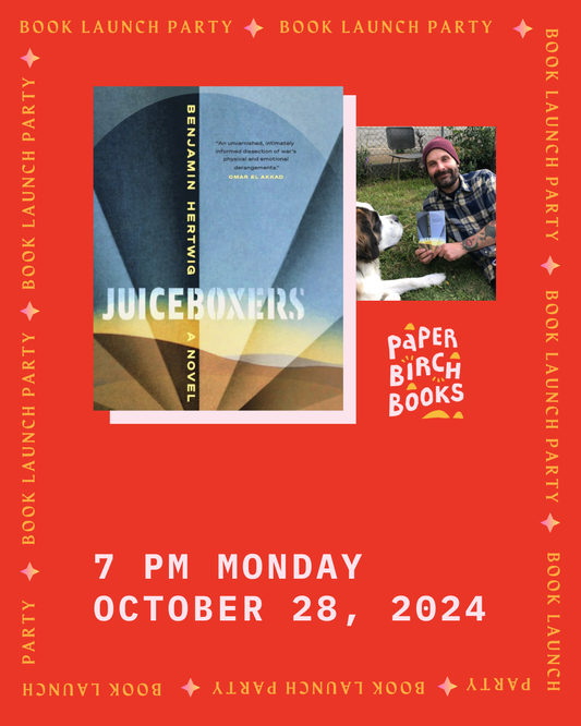 Oct 28, 2024: Launch party for JUICEBOXERS by Benjamin Hertwig