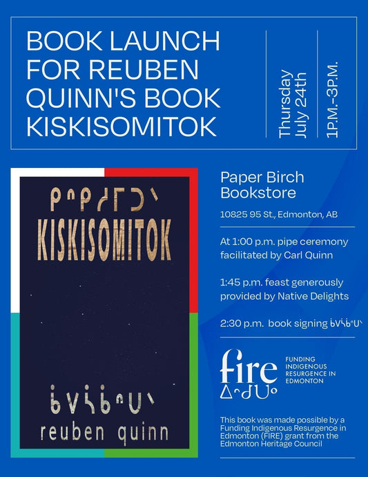July 24, 2025: reuben quinn launches KISKISOMITOK