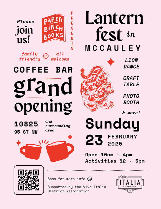 Feb 23, 2025: Coffee Bar GRAND OPENING + Lantern Fest!