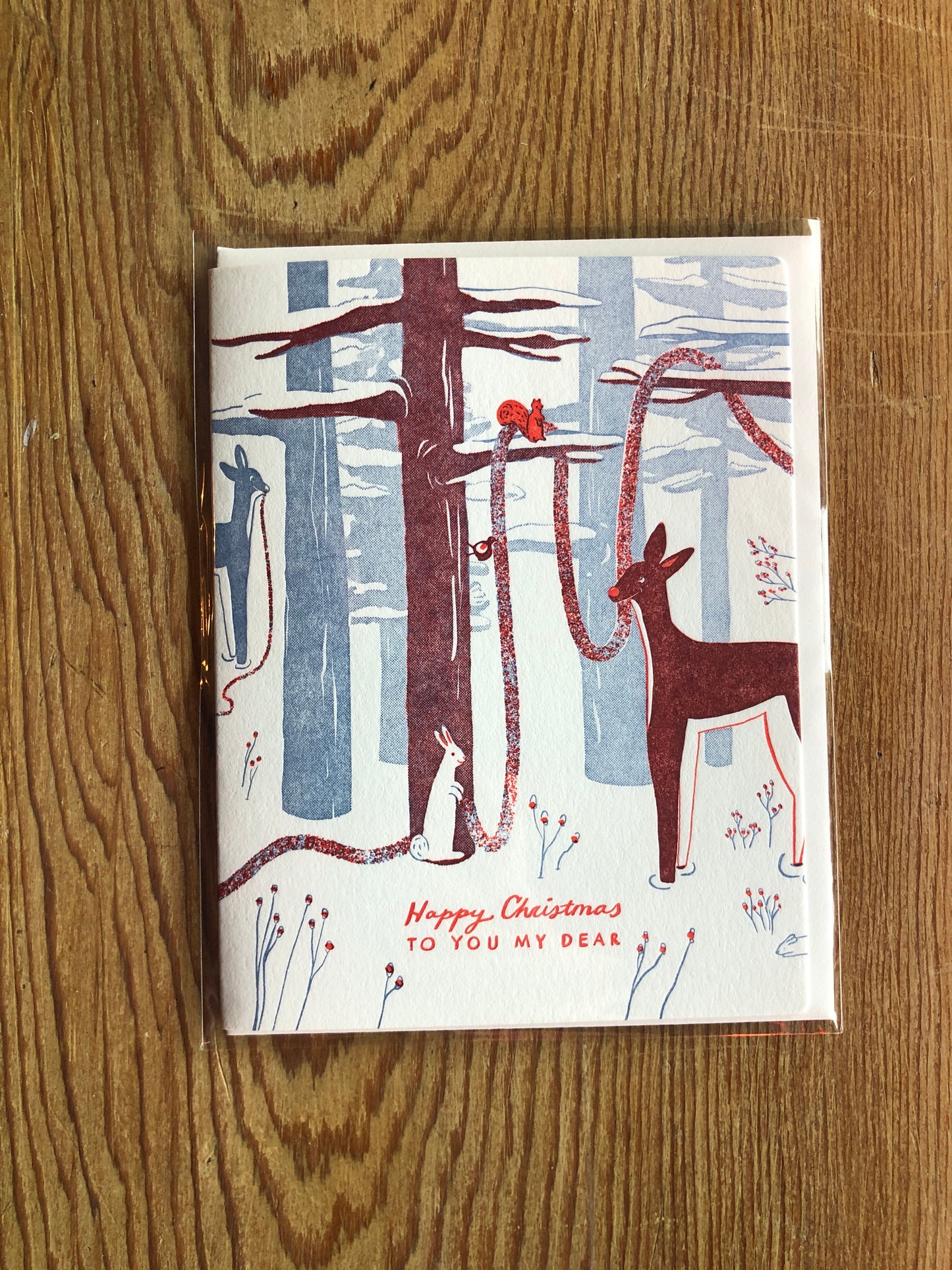 Woodland Christmas Greeting Card