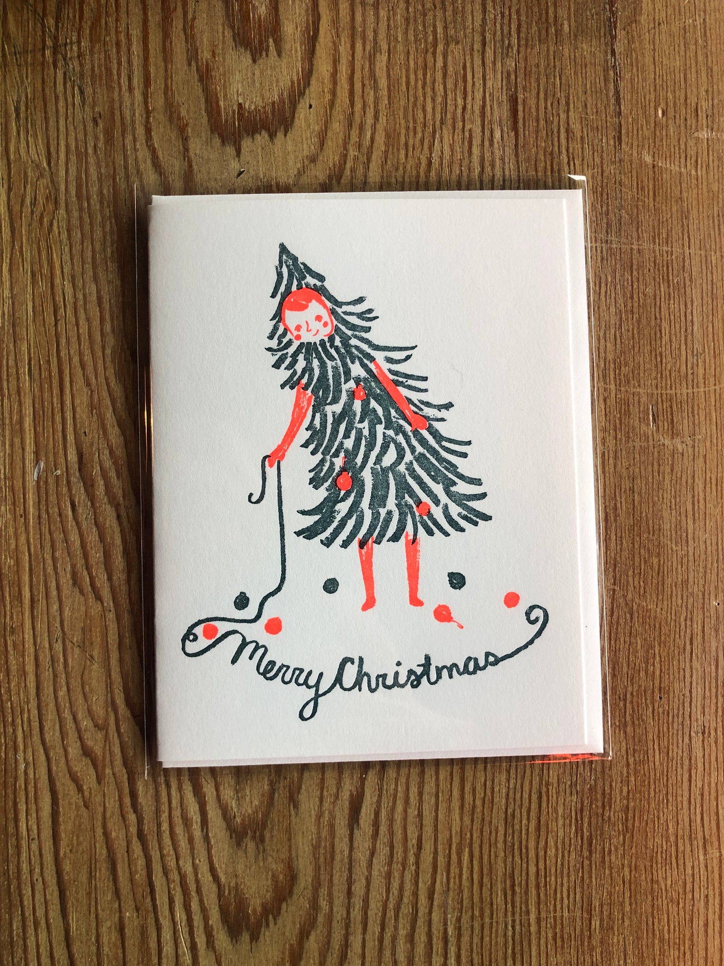 Christmas Girl Greeting Card