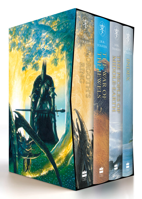 The History of Middle-earth (Boxed Set 4): Morgoth’s Ring, The War of the Jewels, The Peoples of Middle-earth & Index