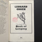 Book of Longing (Signed)